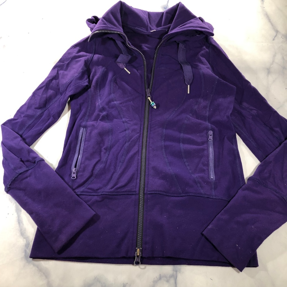 Lululemon Hooded Stride Jacket Lolo Purple - Picture 3 of 8